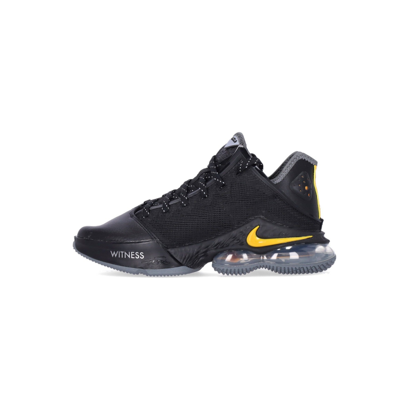 Lebron Xix Low Herren-Basketballschuh Schwarz/Universitatsgold/Rauchgrau