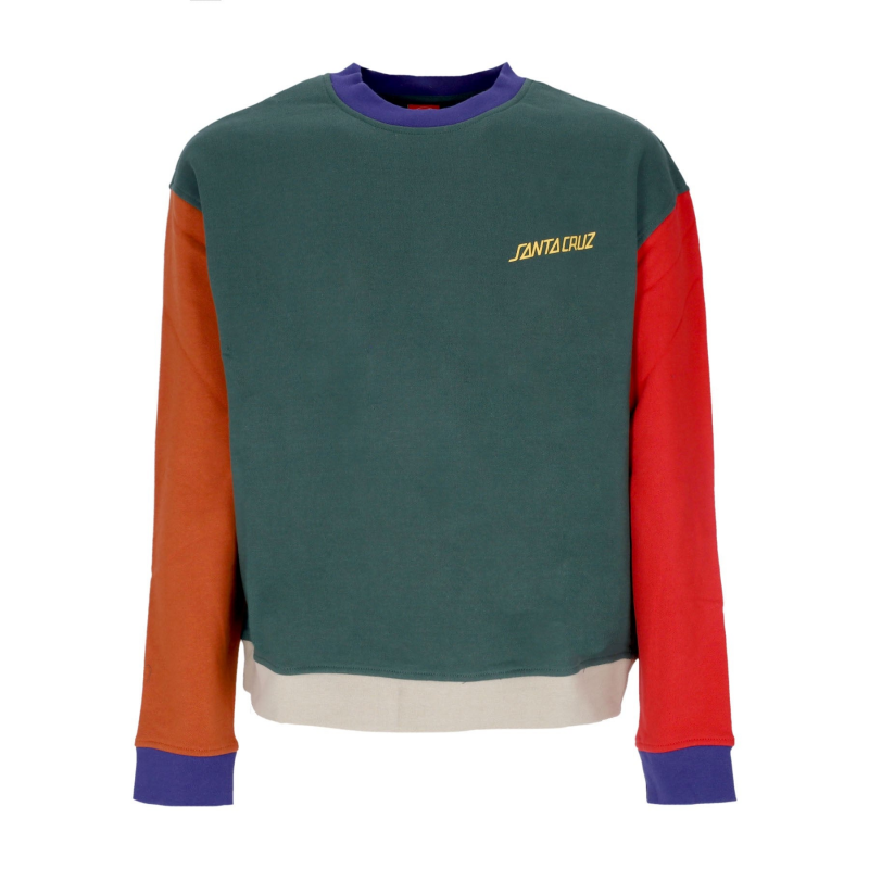 Shadowless Dot Crew Herren-Sweatshirt mit Rundhalsausschnitt Zeder/Multi