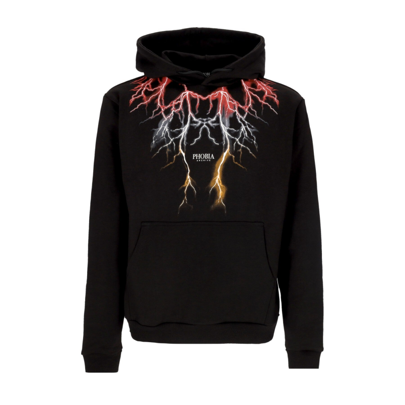 Leichter Herren-Hoodie Lightning Hoodie Schwarz/Rot/Grau/Orange