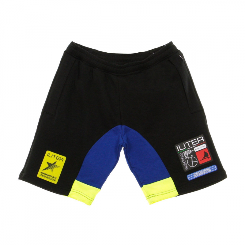 Trainingsshorts fur Herren, Challenge-Shorts, Schwarz