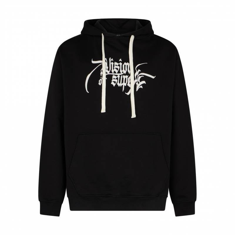 Rock Mather Hoodie Herren Leichter Kapuzenpullover Schwarz