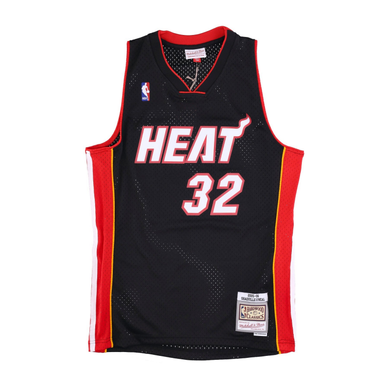 Herren-Basketball-Tanktop Nba Swingman Jersey Hardwood Classics Nr. 32 Shaquille O'neal 2005–06 Miahea Original-Teamfarben