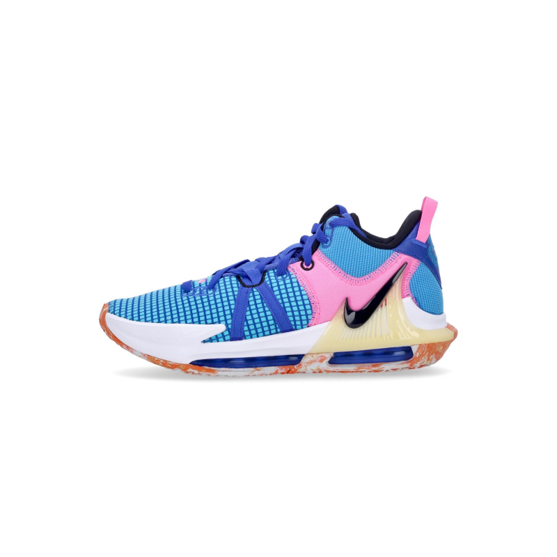 Lebron Witness Vii Hyper Royal/Schwarz/Blau Lightning/WeiB Herren-Basketballschuh
