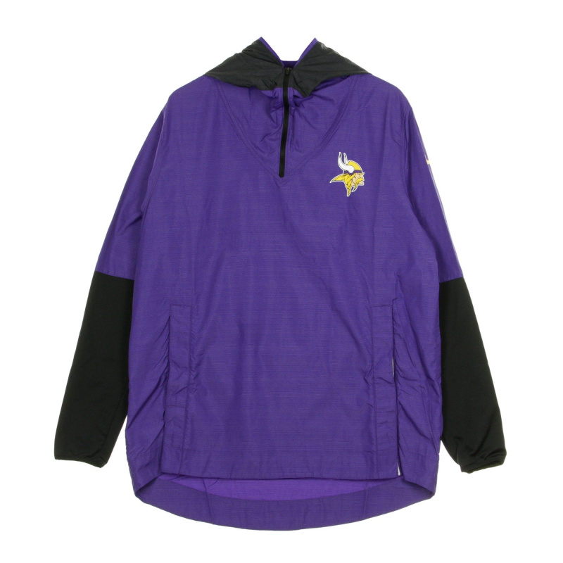 Herausnehmbare Herren-Windjacke mit Nfl-Team-Logo vor dem Spiel, leichte Spielerjacke, Minvik Original-Teamfarben
