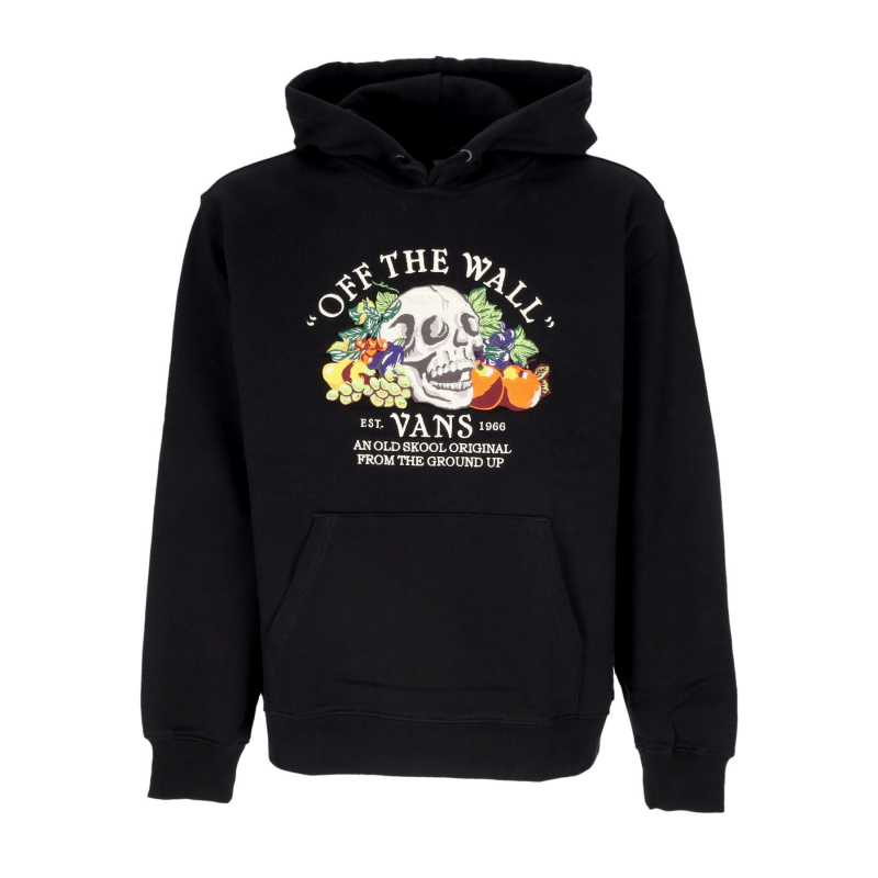 Leichtes Herren-Sweatshirt mit Kapuze von The Ground Up Hoodie Schwarz