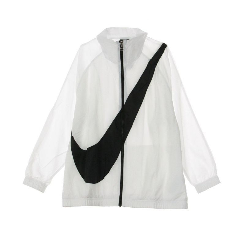 Damen-Windbreaker W Swoosh Jkt Wvn Cb WeiB/WeiB/Schwarz