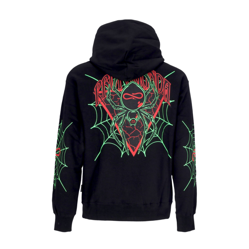 Herren Triangle Web Hoodie Schwarz