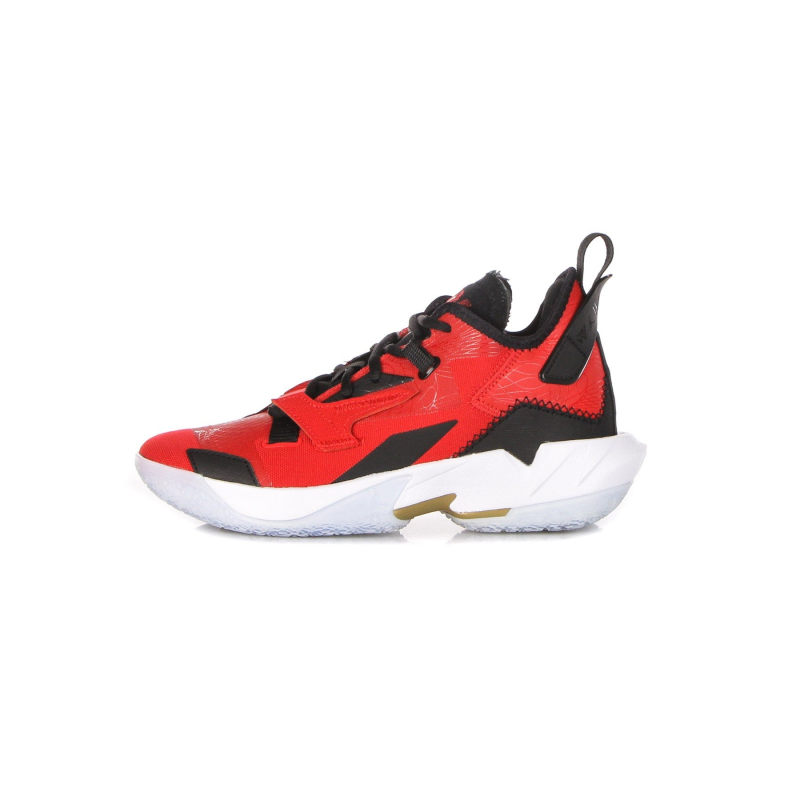 Jordan Herren-Basketballschuh „Warum nicht?“ Zero.4 University Rot/Metallic Gold/Schwarz/WeiB