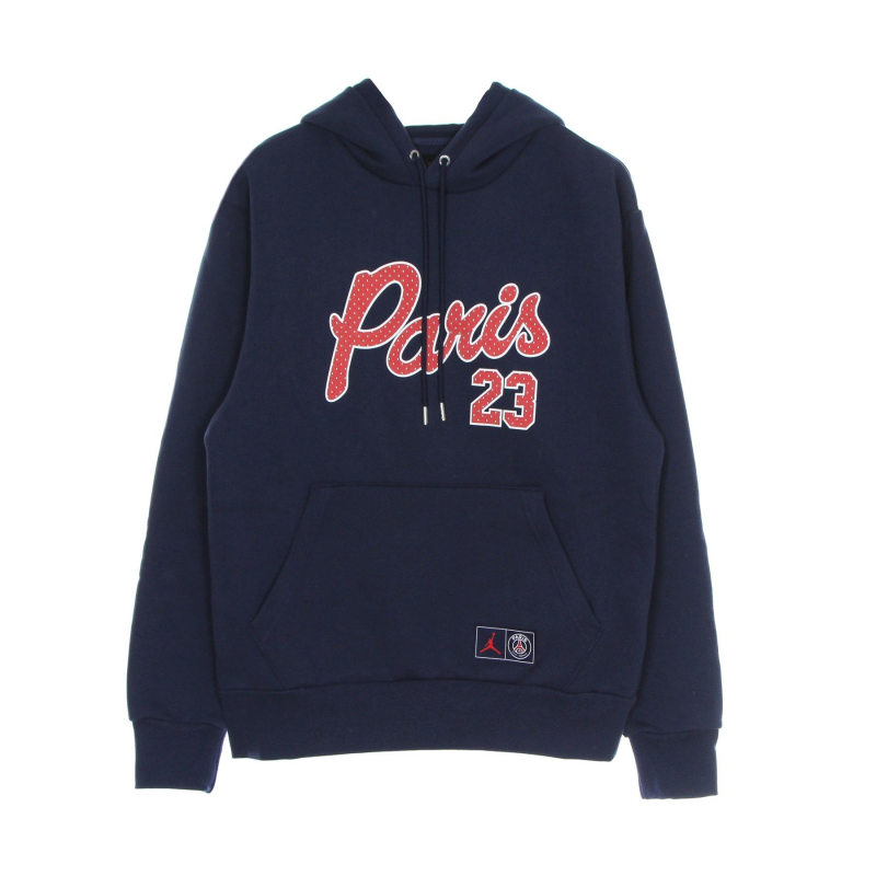 Paris Saint Germain Herren Hoodie Statement Fleece Po Hoodie Midnight Navy