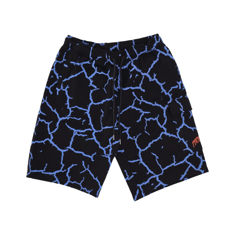 Herren Triangle Gorilla Cargo Sweatshorts Schwarz