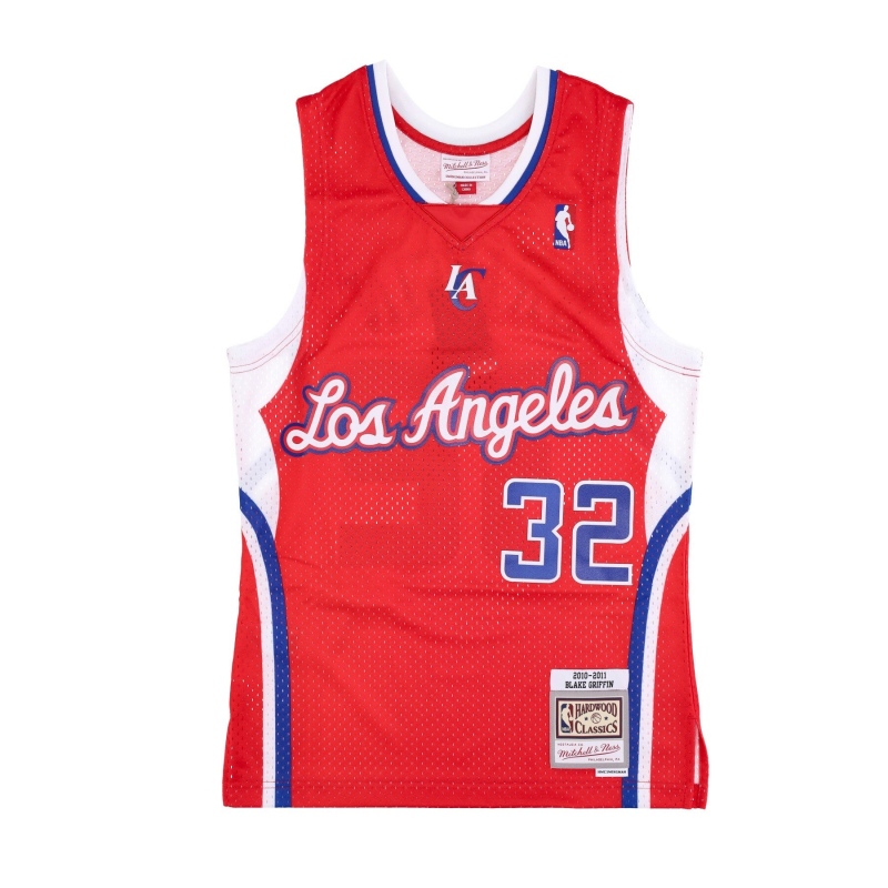 Herren-Basketball-Tanktop Nba Swingman Jersey Hardwood Classics Nr. 32 Blake Griffin 2010–11 Loscli