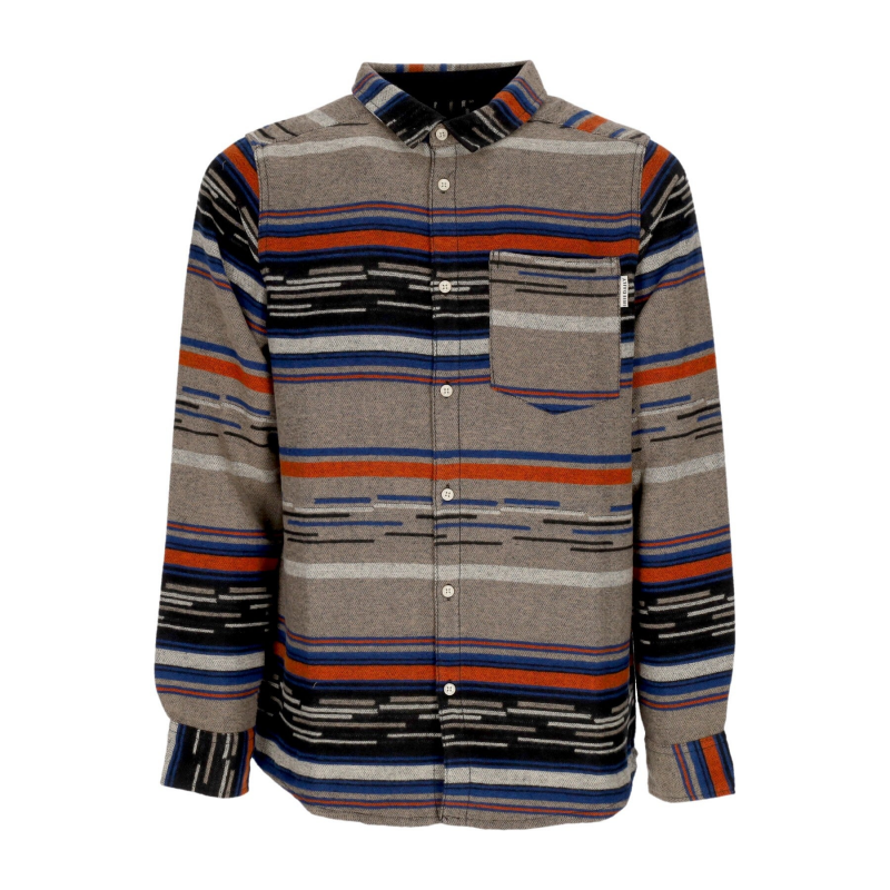 Santania Shirt Clay Herren-Langarmshirt