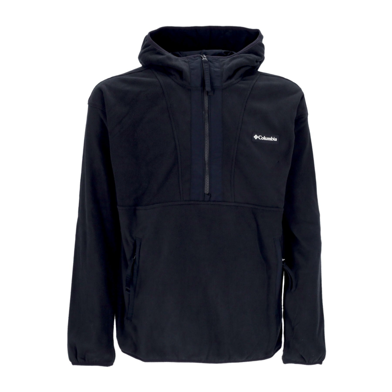 Backbowl Lite Half Zip Hoodie Schwarzer Herren-Hoodie