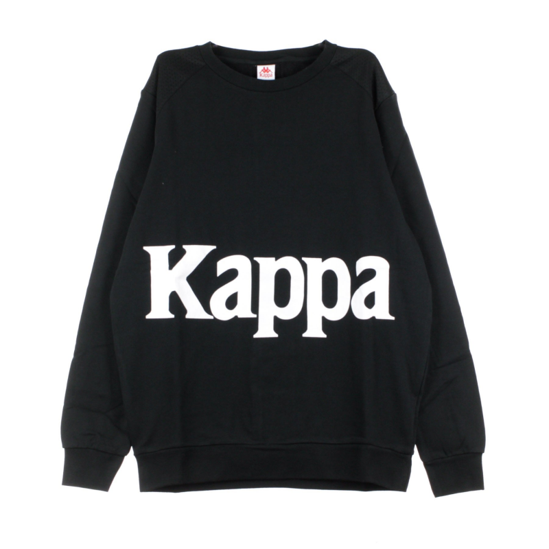 Bernel Band Herren-Sweatshirt mit Rundhalsausschnitt, Schwarz/WeiB