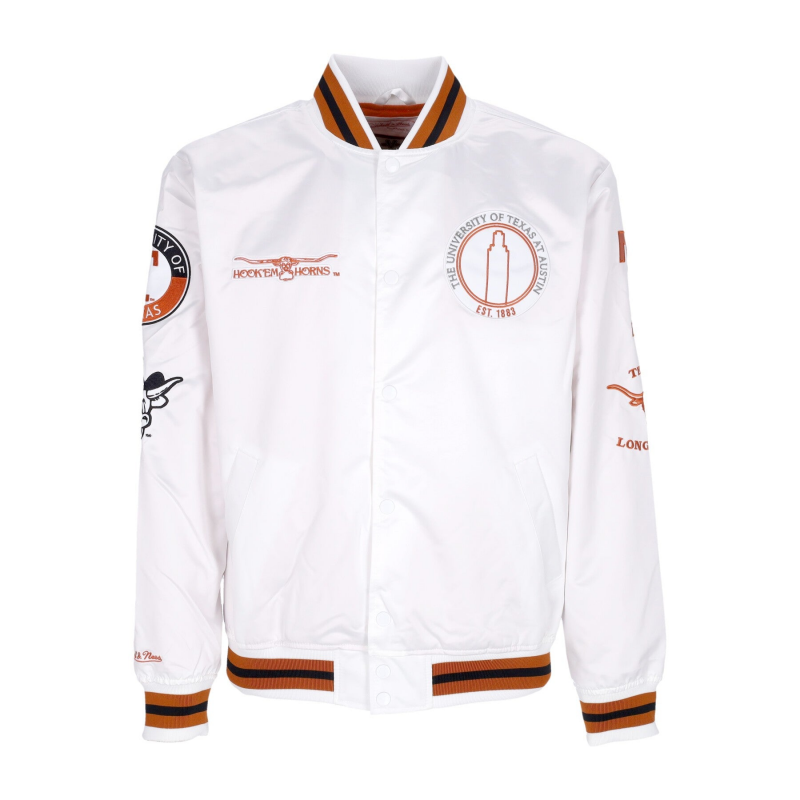 Herren Bomberjacke Ncaa Hometown Lw Satinjacke Texlon