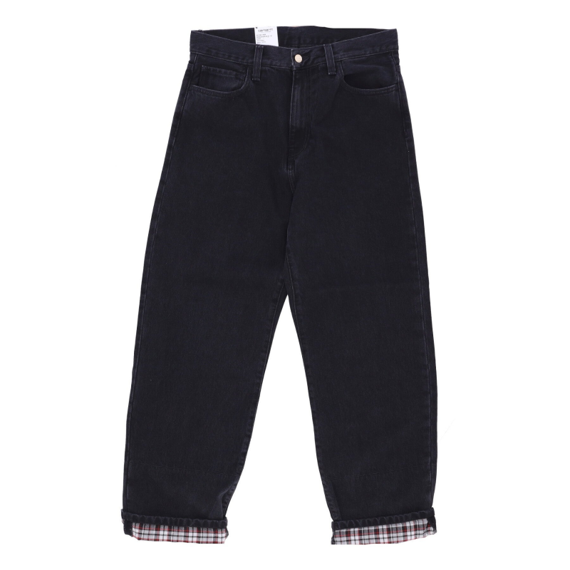 Herren Jeans Rider Pant Black Stone Washed