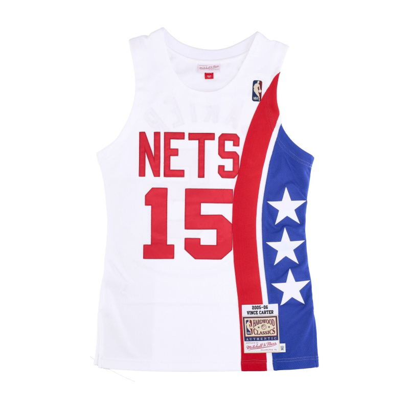 Herren-Basketball-Tanktop NBA Alternate Jersey Nr. 15 Vince Carter Nejnet WeiB/Original-Teamfarben