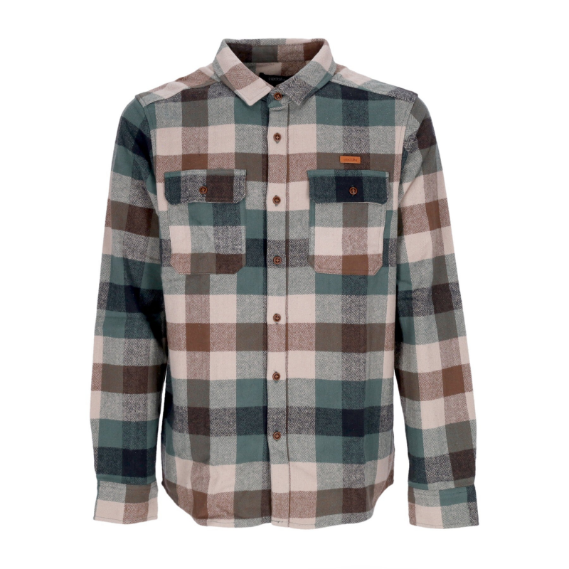 Herren Langarmhemd Lumber Fella Shirt Jungle Green