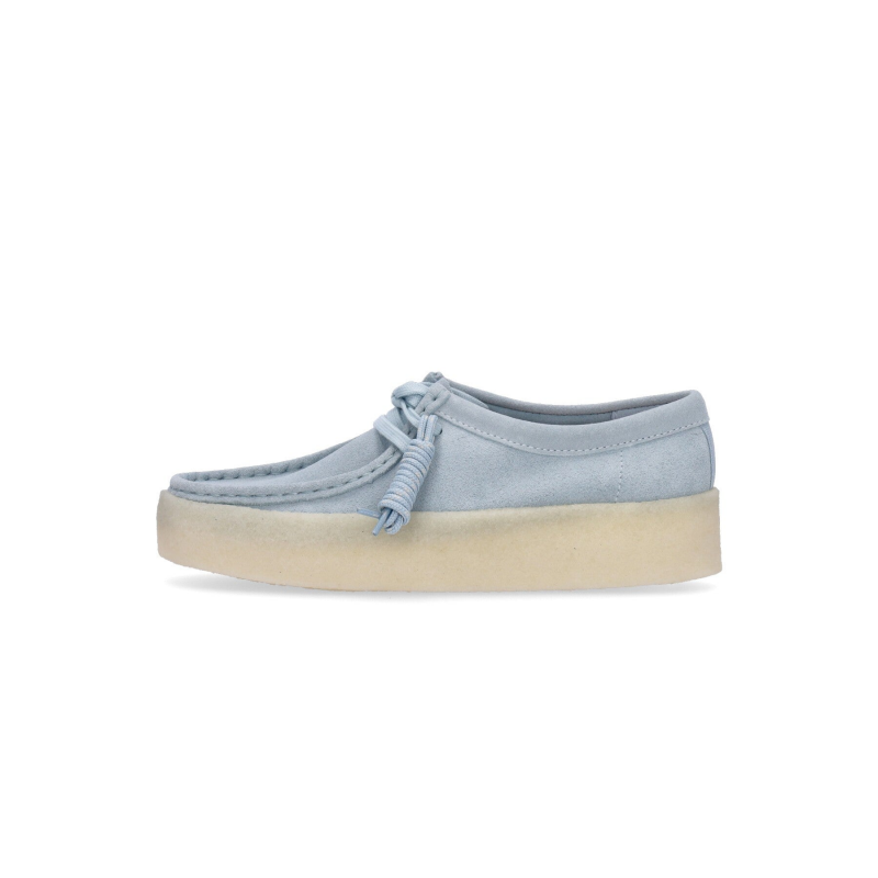 Damen-Lifestyle-Schuh W Wallabee Cup Blaues Wildleder