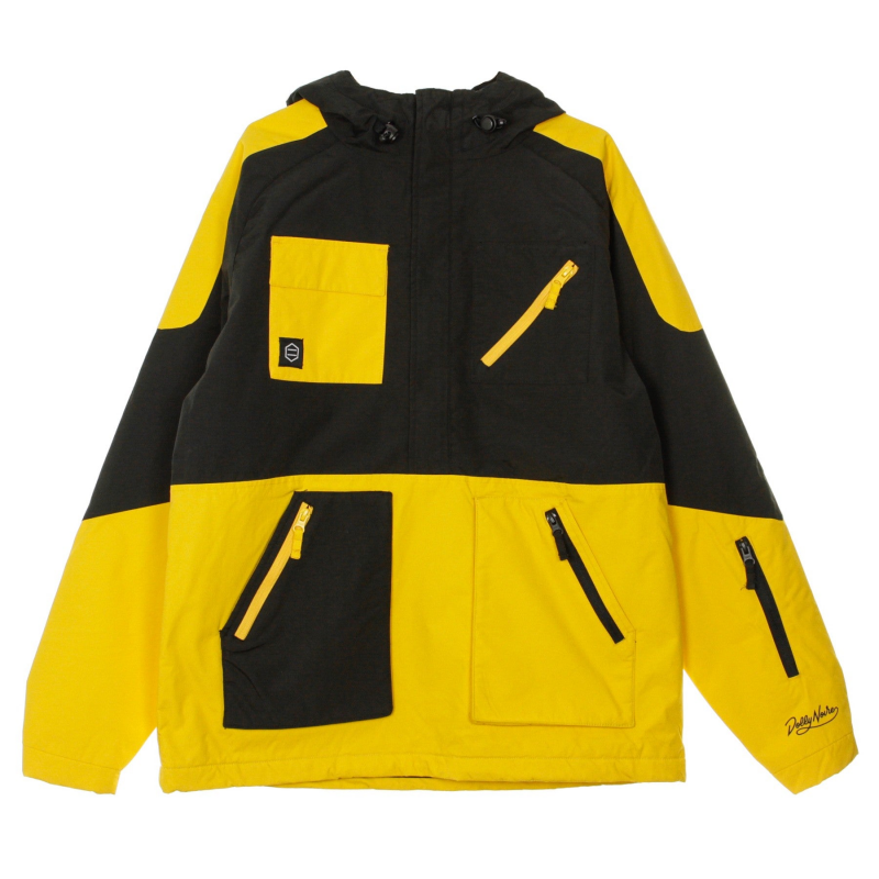Herrenjacke Bane Schwarz/Gelb