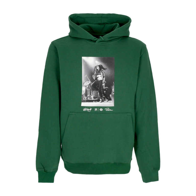 Herren Heartache Hoodie X Bob Marley Forest Green