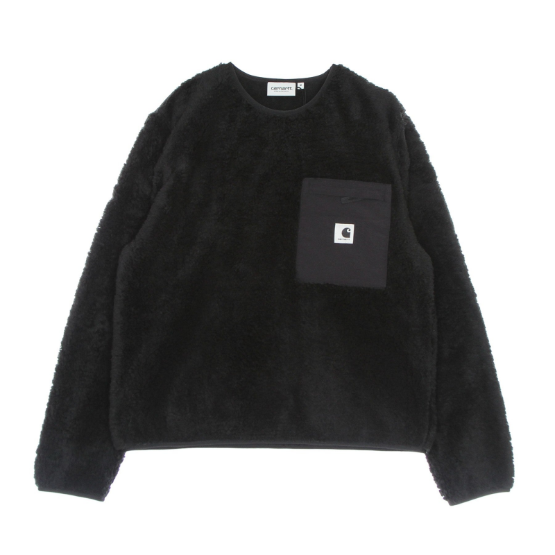 W Jackson Sweat Damen-Sweatshirt mit Rundhalsausschnitt Schwarz/Schwarz