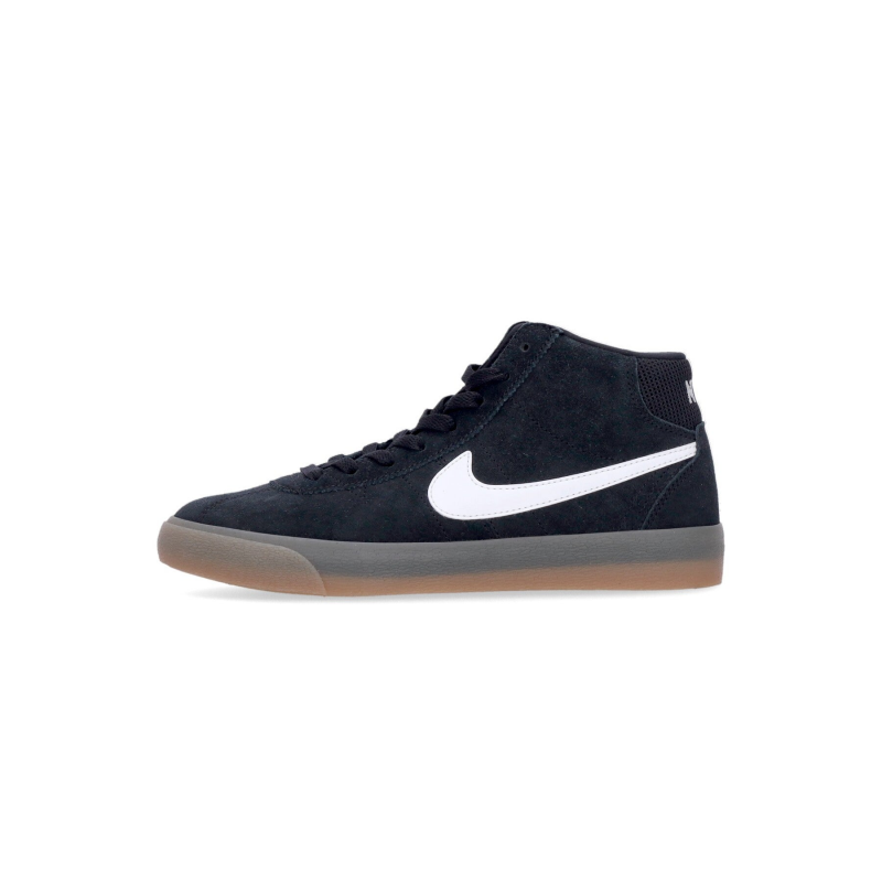 Wmns SB Bruin High Damen Skateschuhe Schwarz/WeiB/Schwarz/Gummi Hellbraun