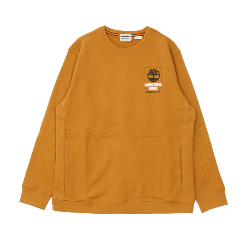 Leichtes Herren-Sweatshirt mit Rundhalsausschnitt Nnh Crewneck Sweatshirt Wheat Boot