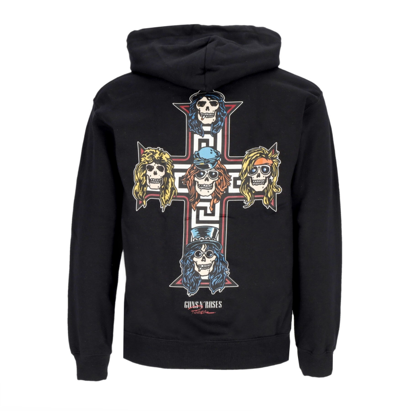 Herren Cross Hoodie X Guns N' Roses Schwarz