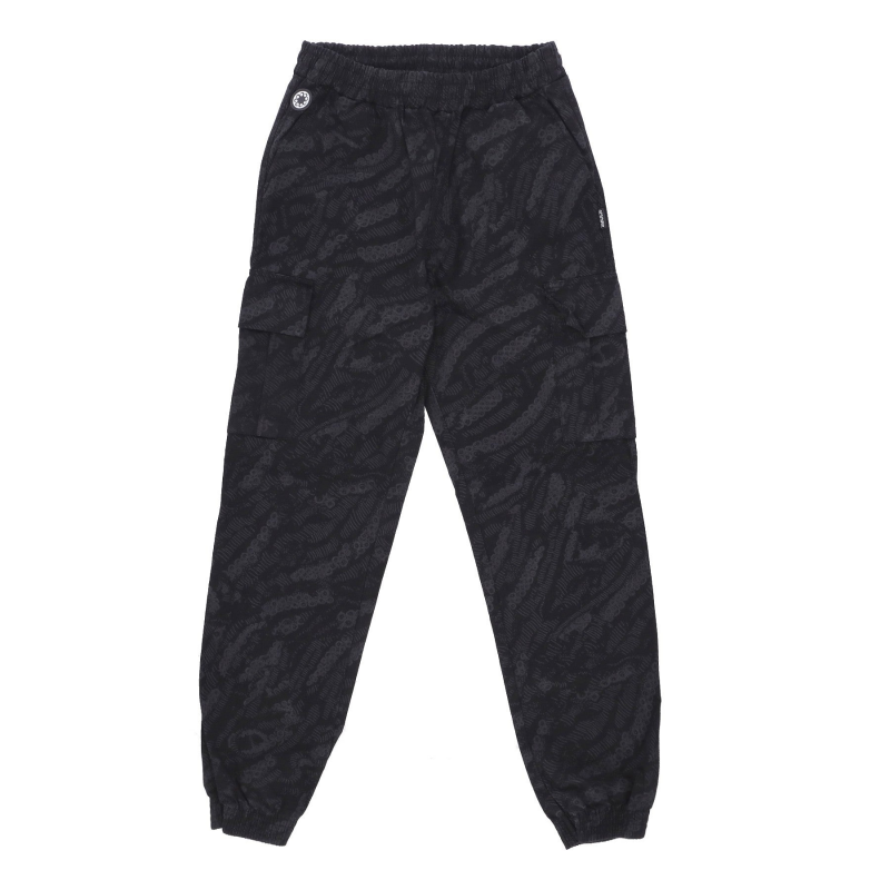 Deco Cargo Jogger Herren Lange Hose Schwarz