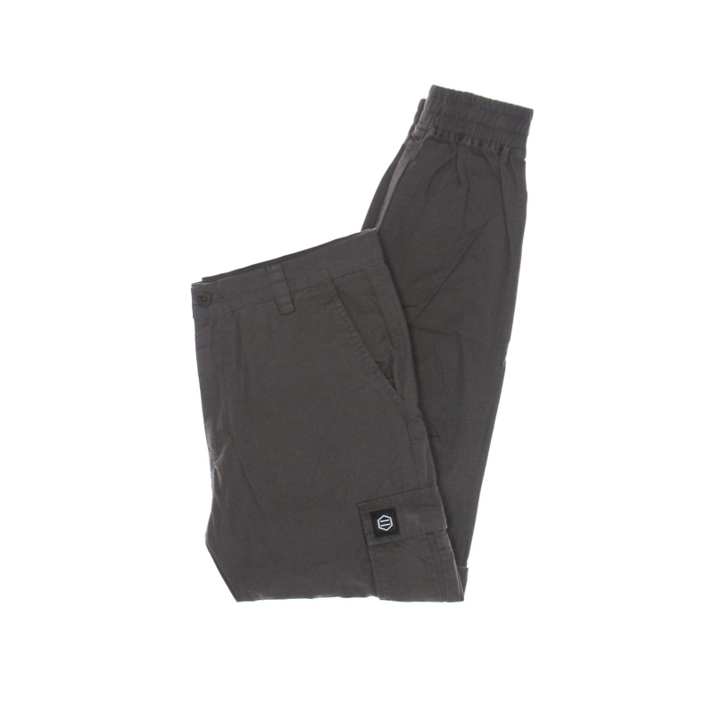 Lange Herren-Cargo-Ripstop-Hose Anthrazit