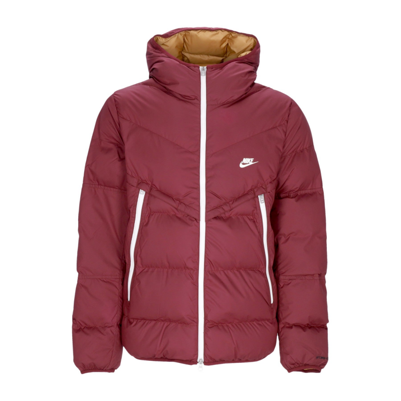 Storm-fit Windrunner Pl-fld Hd Jacket Herren Daunenjacke Dark Beetroot/Dark Beetroot/Sail
