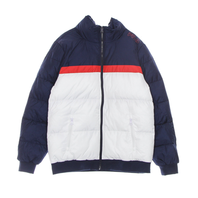 Oliver Puff Jacket Herren Daunenjacke Bright White/Black Iris/True Red