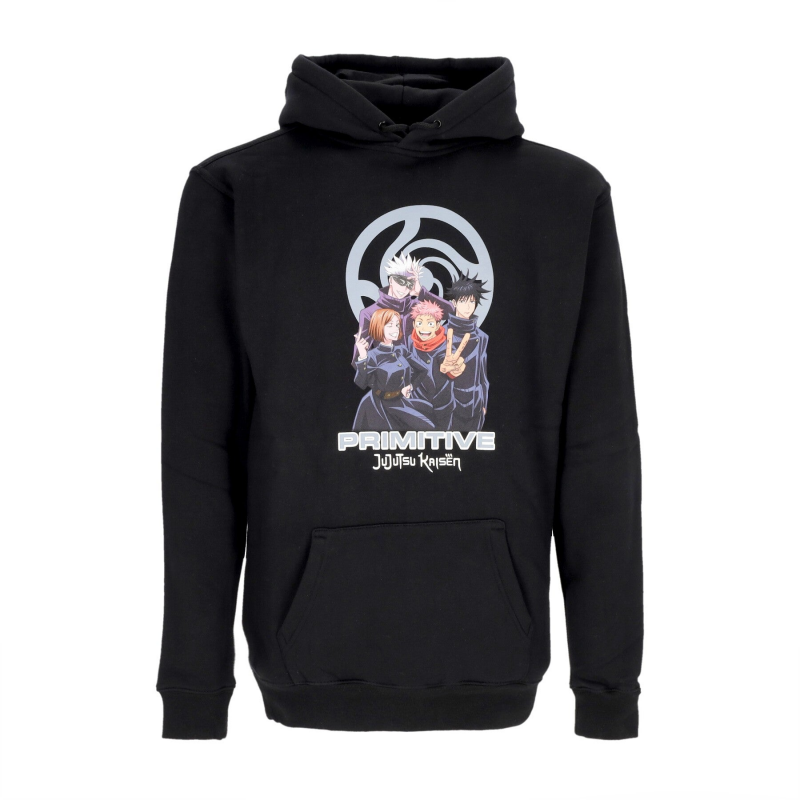 Jujutsu United Hoodie X Jujutsu Kaisen Schwarzer Herren-Hoodie