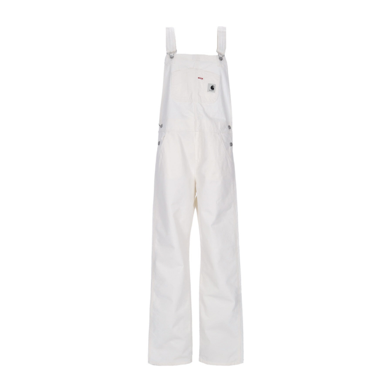 Damen W Bib Overall Straight Wax Heavy Stone Wash Latzhose