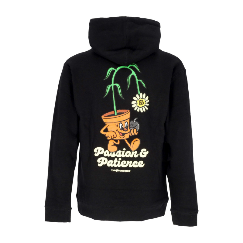 Passion & Patience Herren Kapuzenpullover Schwarz