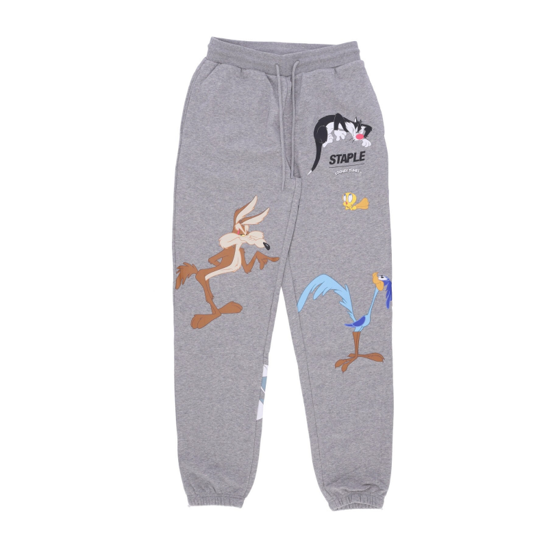 Leichte Herren-Trainingshose Lt Aop Sweatpant Heather Grey