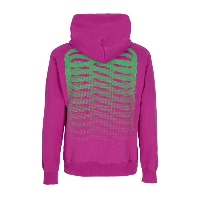 Leichtes Herren-Sweatshirt mit Kapuze, Ribs Hoodie Purple Haze