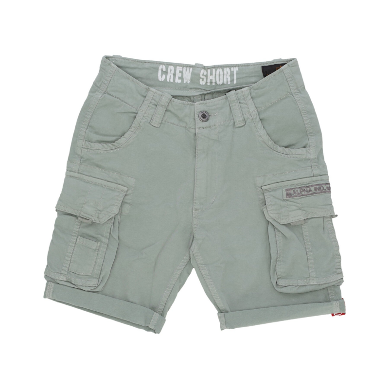 Kurze Crew-Hose fur Herren, staubiges Grun
