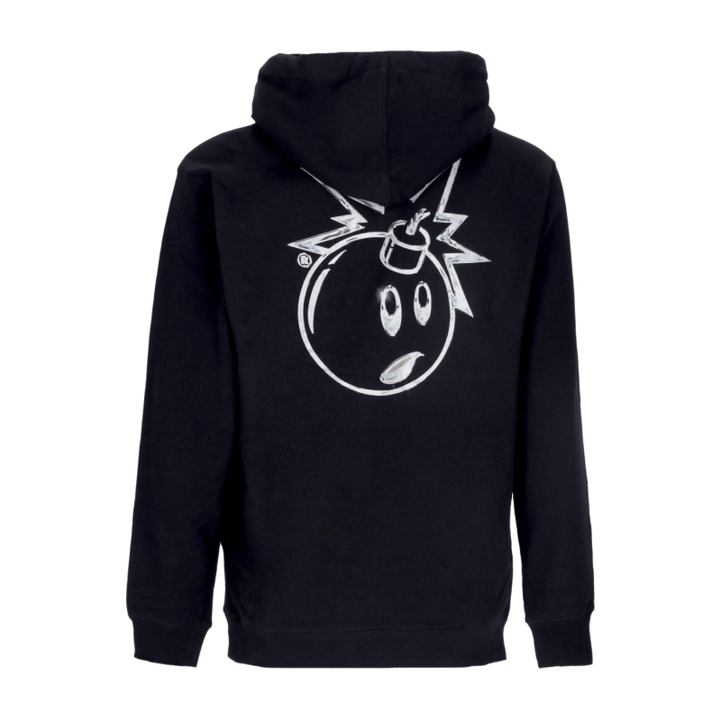 Herren Kapuzenpullover Chrome Adam Pullover Schwarz