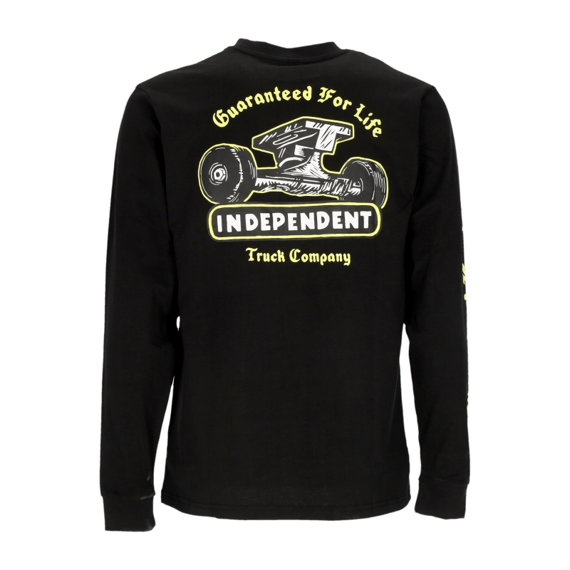 Gfl Truck Co. Herren Langarm-T-Shirt L/s T-Shirt Schwarz