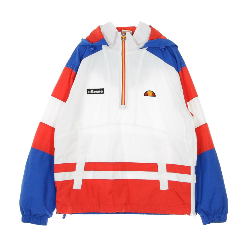 Herren-Pull-On-Windbreaker-Anorak Optic White