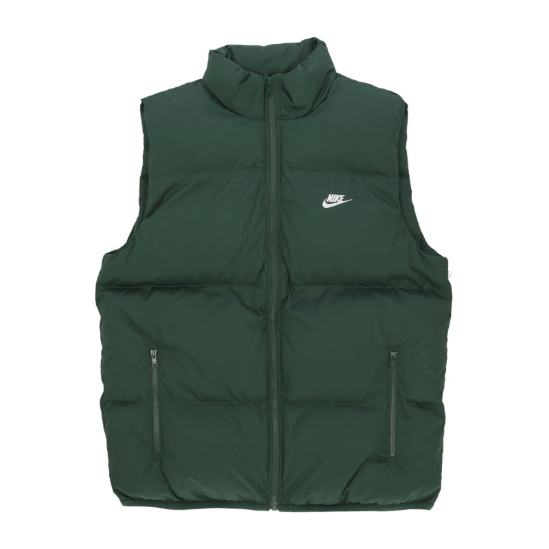 Club Puffer Vest Herren armellose Daunenjacke Tannen/WeiB