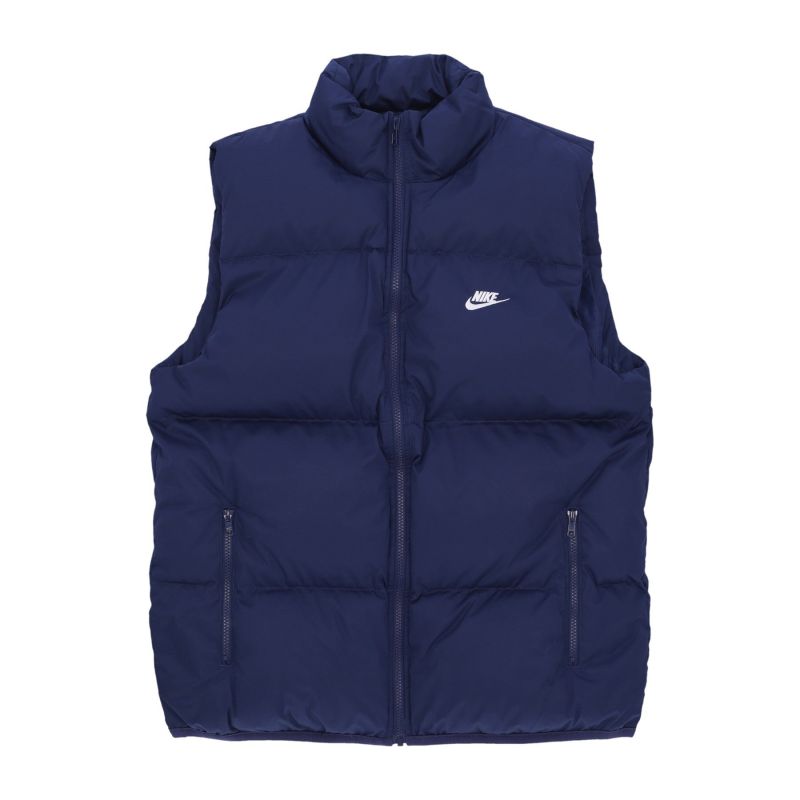Club Puffer Vest Herren armellose Daunenjacke Midnight Navy/White