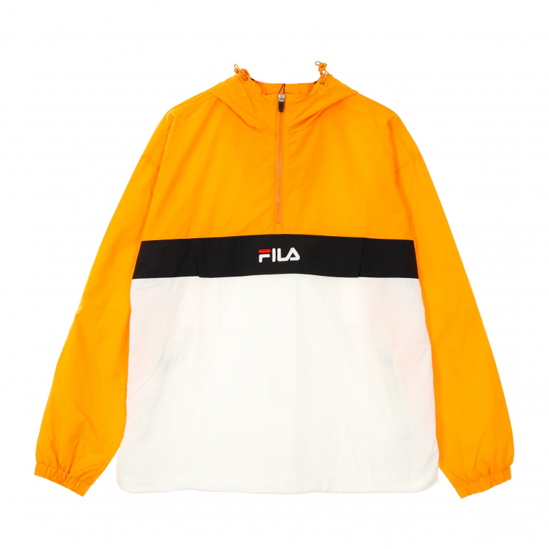 Pull-On-Windjacke fur Herren Elmo Woven Anorak Flame Orange/helles WeiB/Schwarz