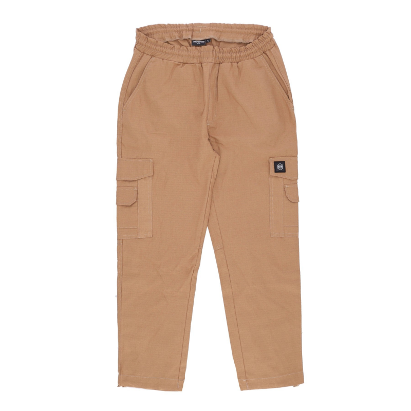 Lanced Classic Baggy Cargo Lange Herrenhose Beige