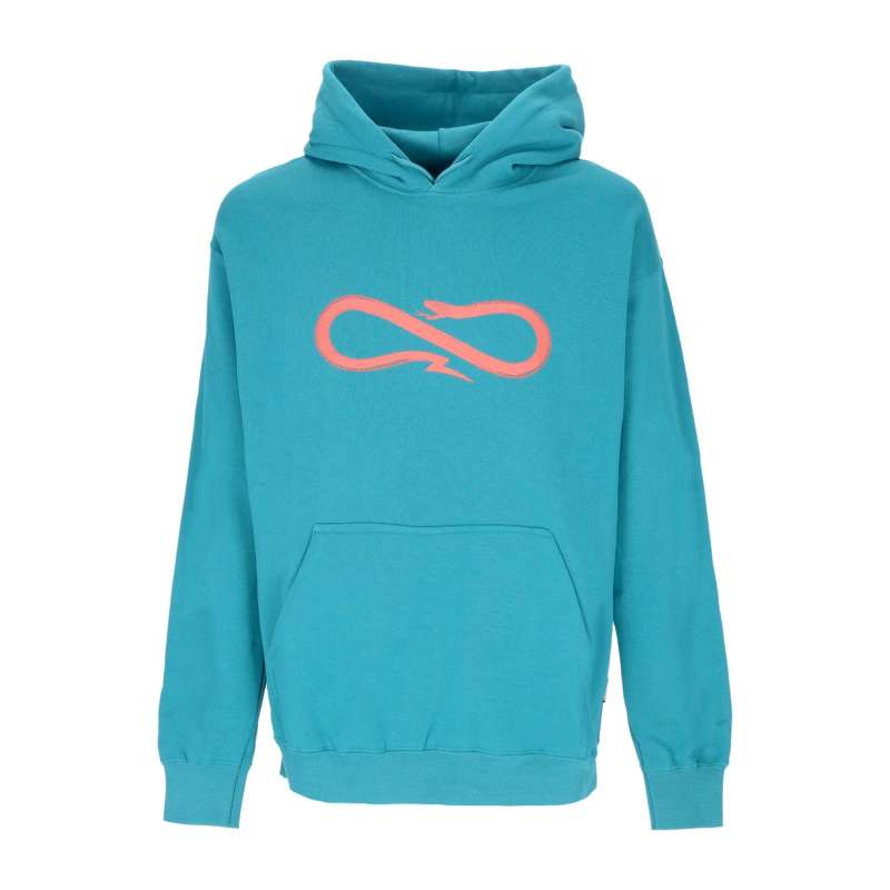 Kapuzenpullover fur Herren, Petrol-Logo-Hoodie