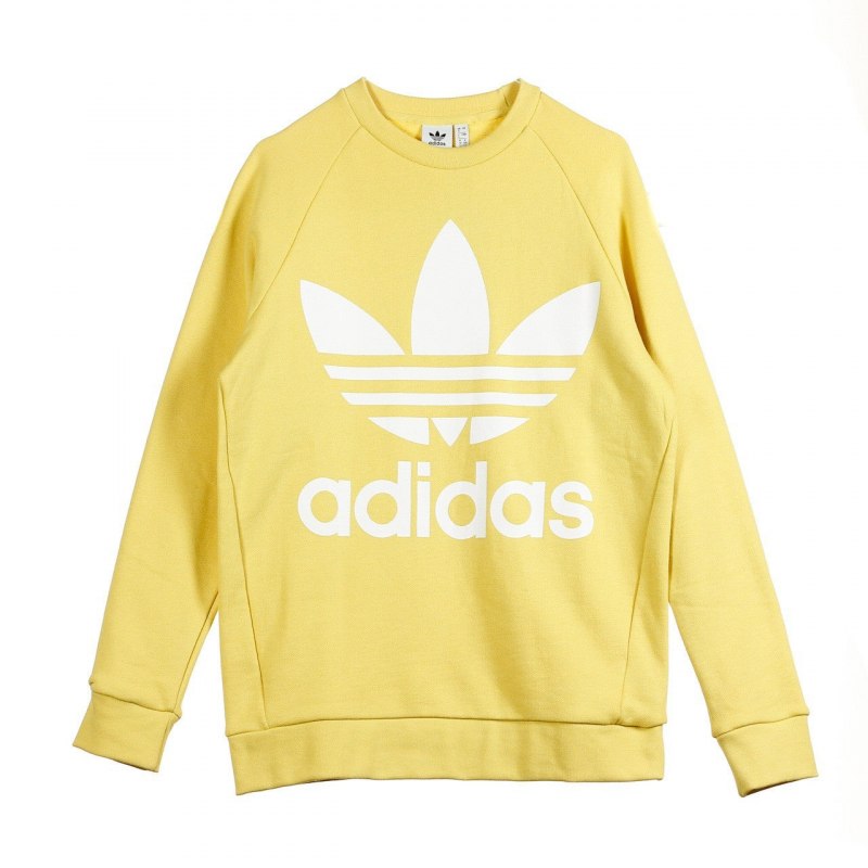 Damen-Sweatshirt mit Rundhalsausschnitt, ubergroB, Sweat Sand