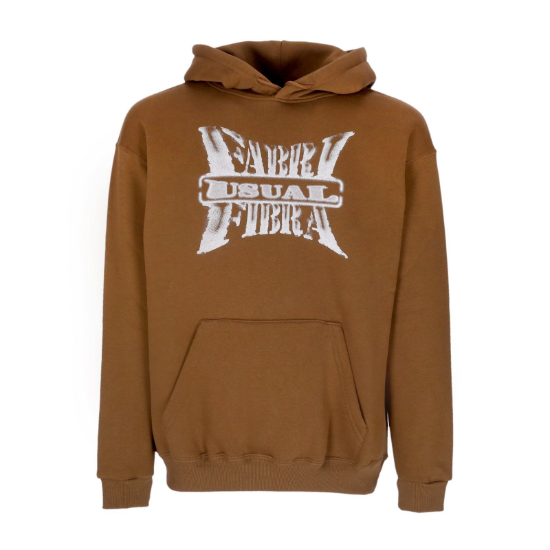 Teamwork Hoodie fur Herren X Fabri Fibra Tobacco