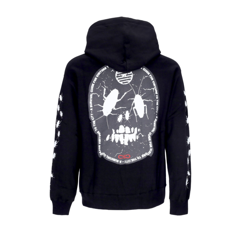 Rank Hoodie Herren Kapuzenpullover Schwarz